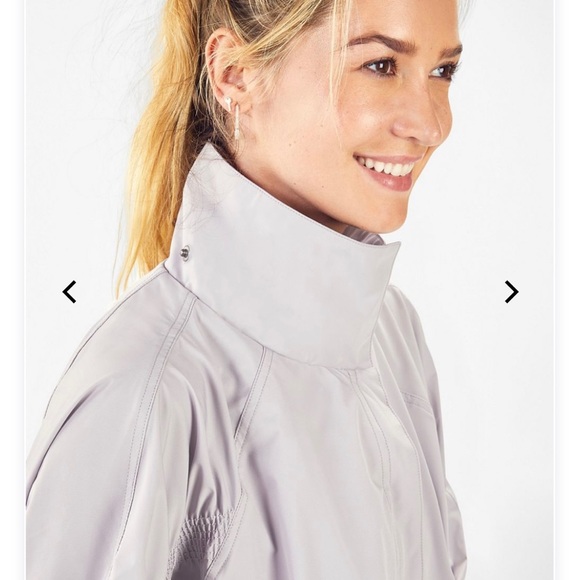 Fabletics Giana Jacket Grey NWT - Picture 7 of 10